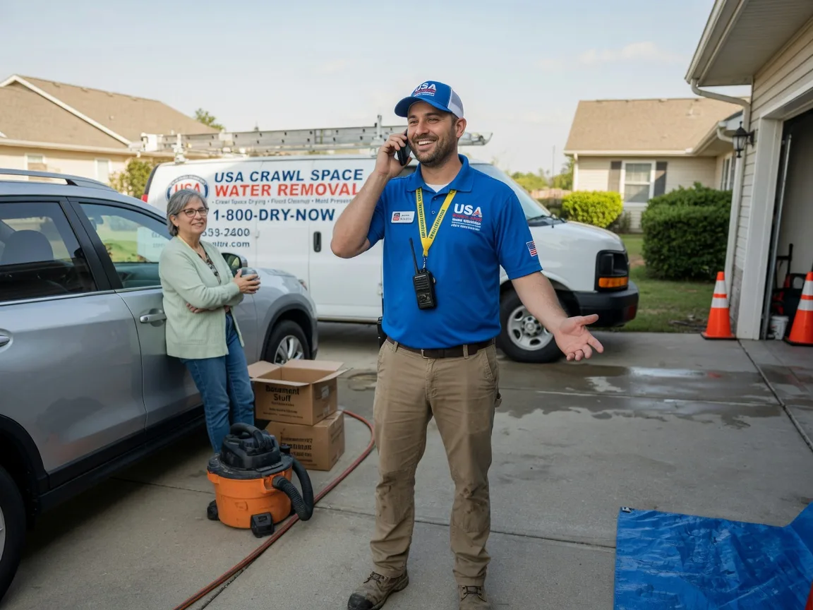 Crawl Space Water Removal Tony, WI FAQs